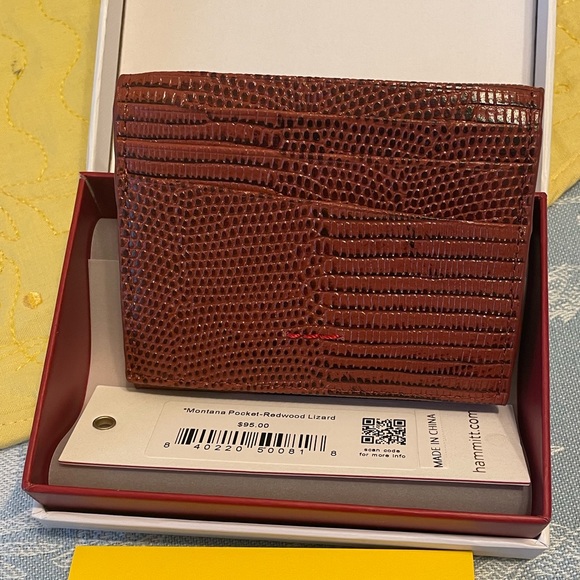 NWT Hammitt Montana Pocket Redwood Lizard. - Picture 2 of 2